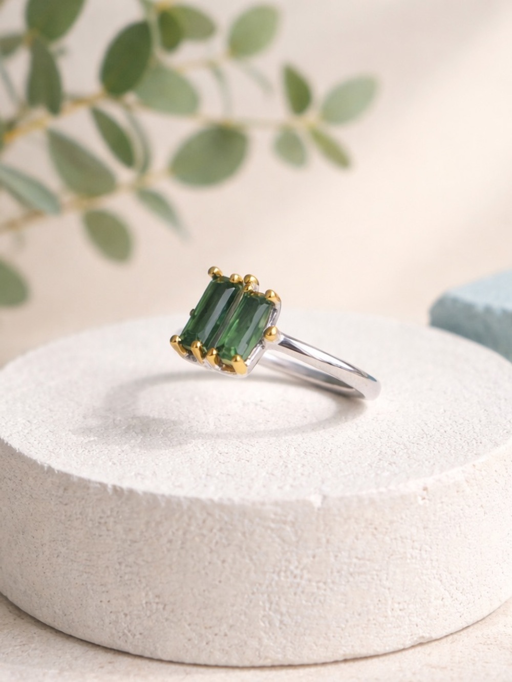 ! Green Tourmaline Ring - Picture 7 of 15